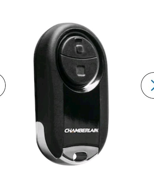 Chamberlain Universal 2-Button Garage Door Opener Remote Control, Black Bin#1