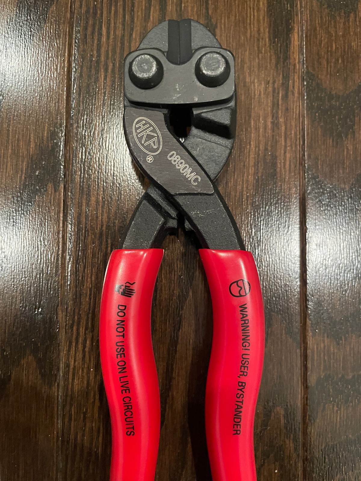 HK Porter 0890MC, 8" Compact Bolt Cutter, Plastic Dipped Handles, H.K. Porter