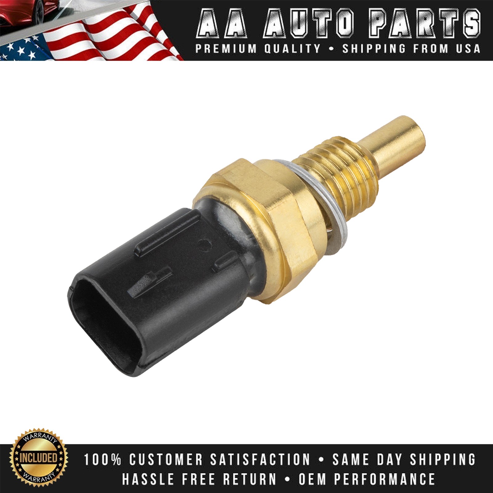 Coolant Temperature Sensor for 2014-2015 Jeep Grand Cherokee 3.6L V6 68164627AA