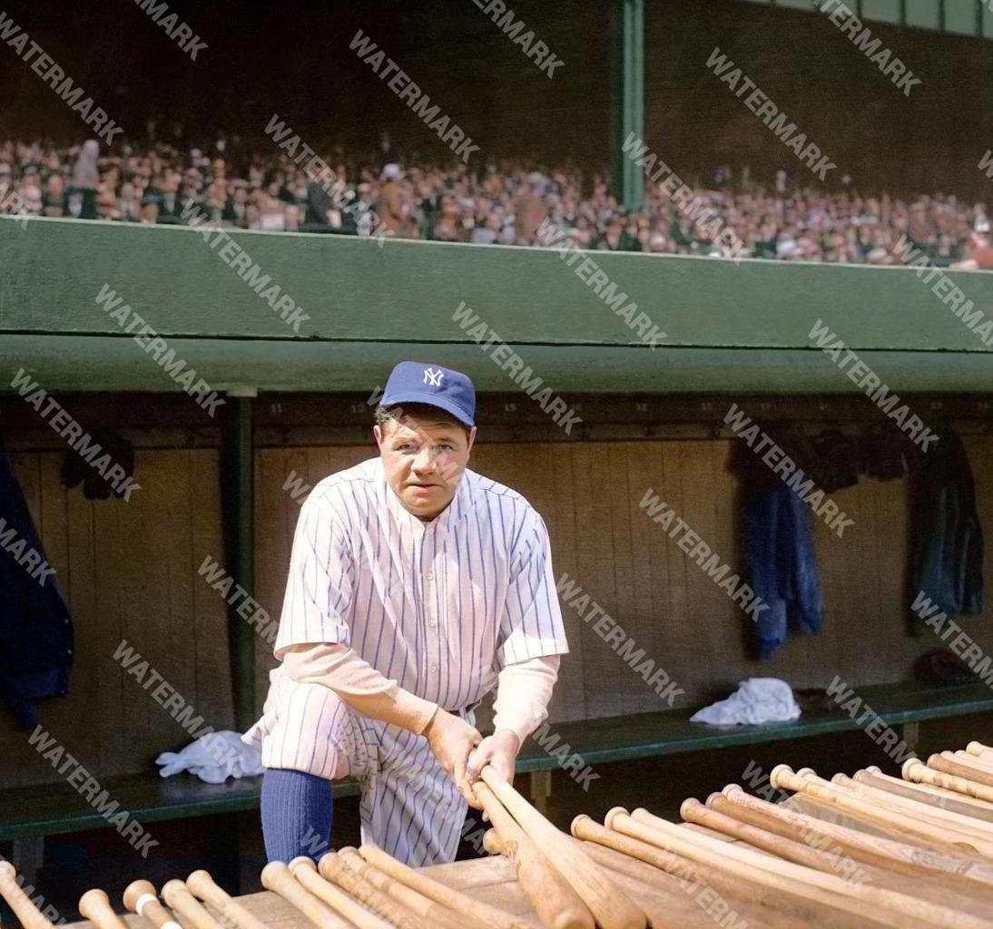 GX656 Babe Ruth - NY Yankees 06 8x10 11x14 16x20 Colorized Photo