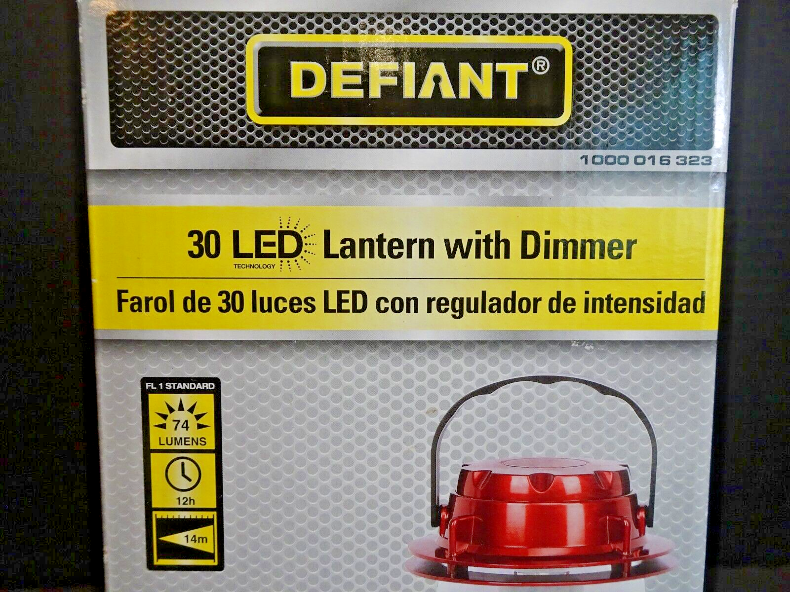 Defiant 30 LED Lantern With Dimmer and Box