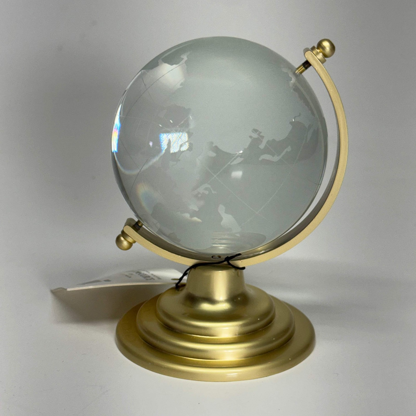 PAPER SOURCE Crystal Globe Sz 4.5"H Clear 651-001
