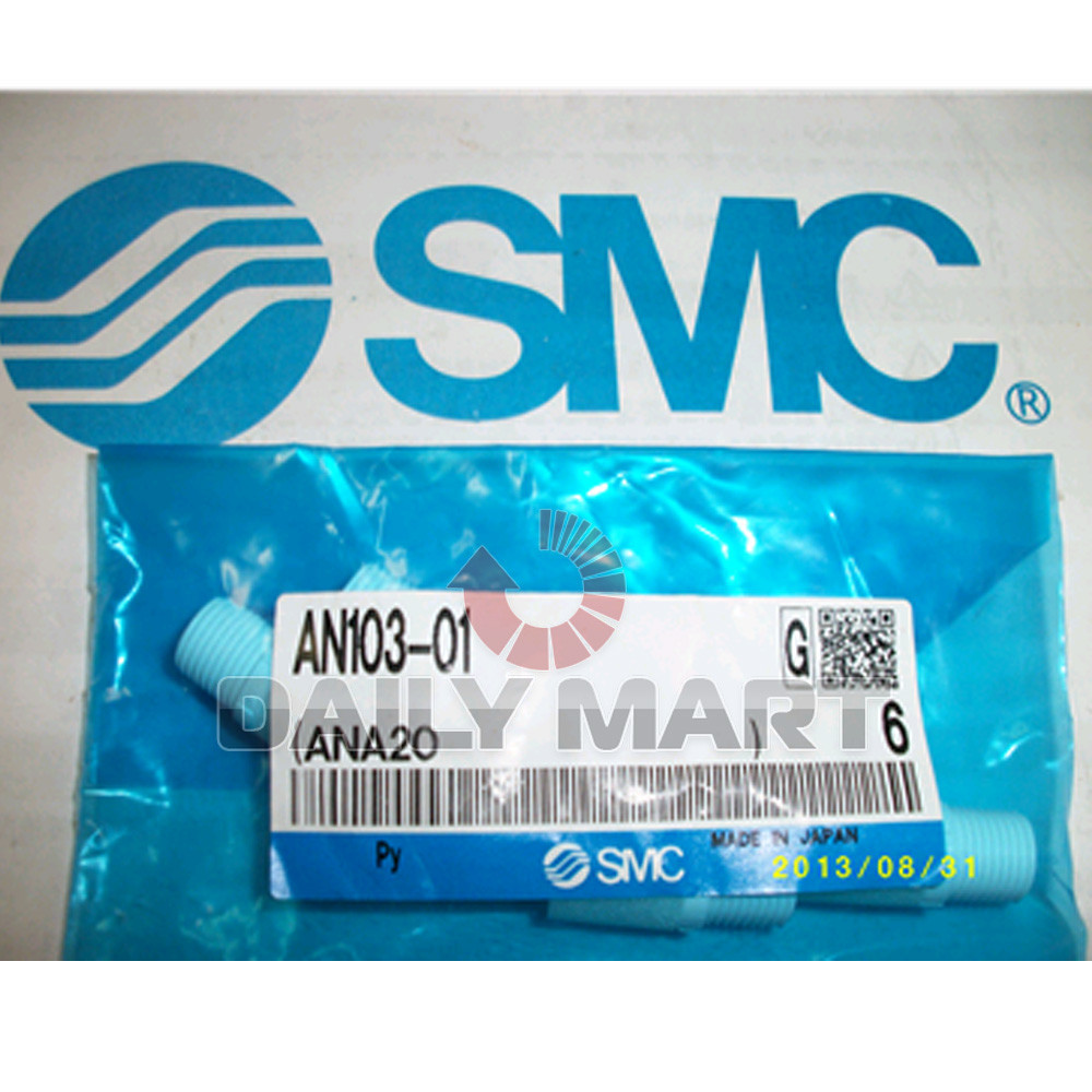 SMC NEW AN103-01 PLC Compact Silencer, 1/8 in, 25dB