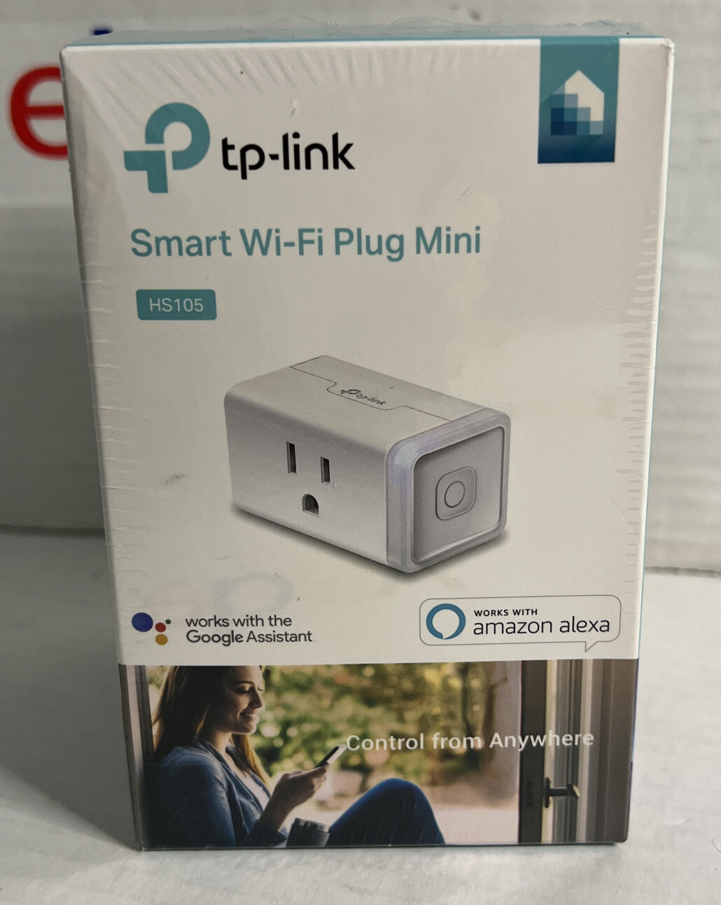 TP-Link Smart WiFi Plug Mini HS105 Works with Amazon Alexa and Google Assistant