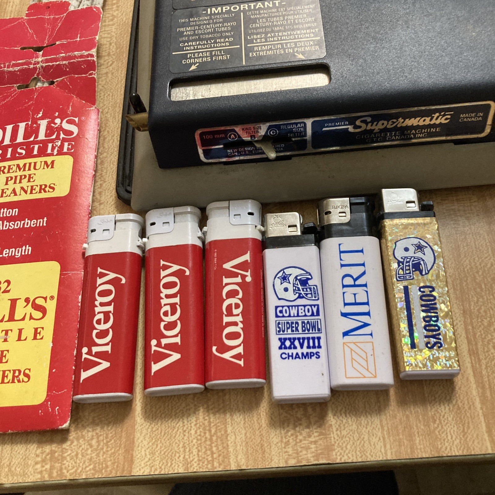 PREMIER Supermatic Cigarette Injector Machine w/ extras.