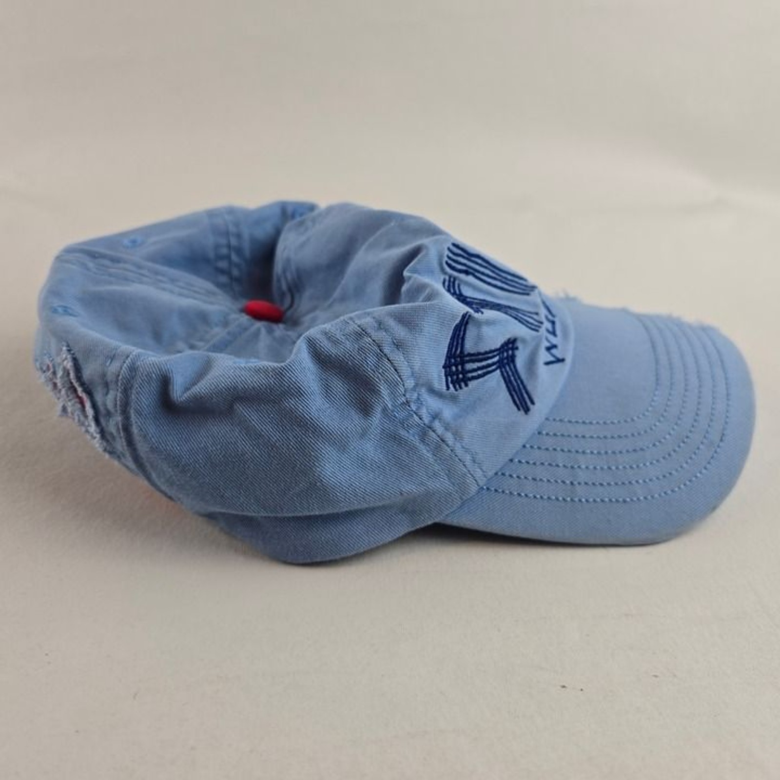 Disney Stitch Hat Youth Adjustable Strapback Distressed Baseball Cap Distressed