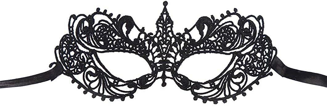 Fashion Dress Up Pretended Games Halloween Cosplay Party Toy Love Gift C (Black)