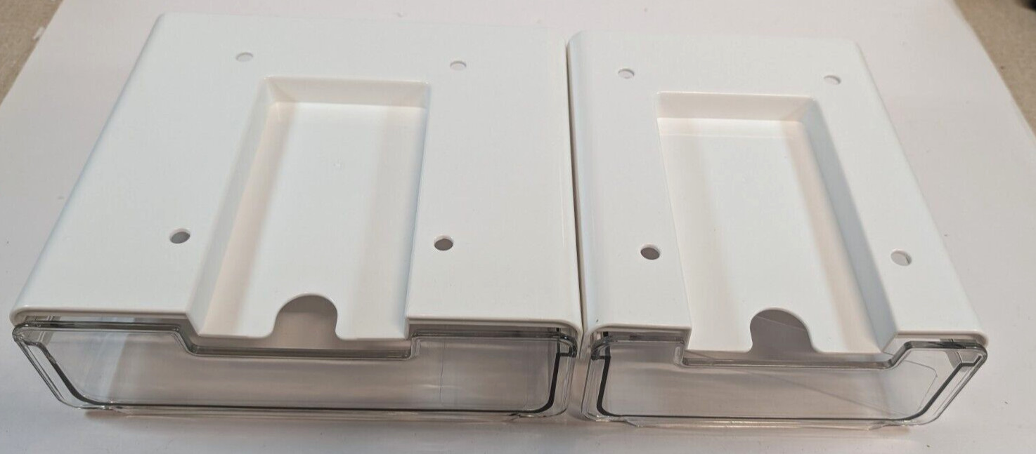 2 Packs Self-Adhesive Under Desk Storage Organizer Large Under Desk Drawer