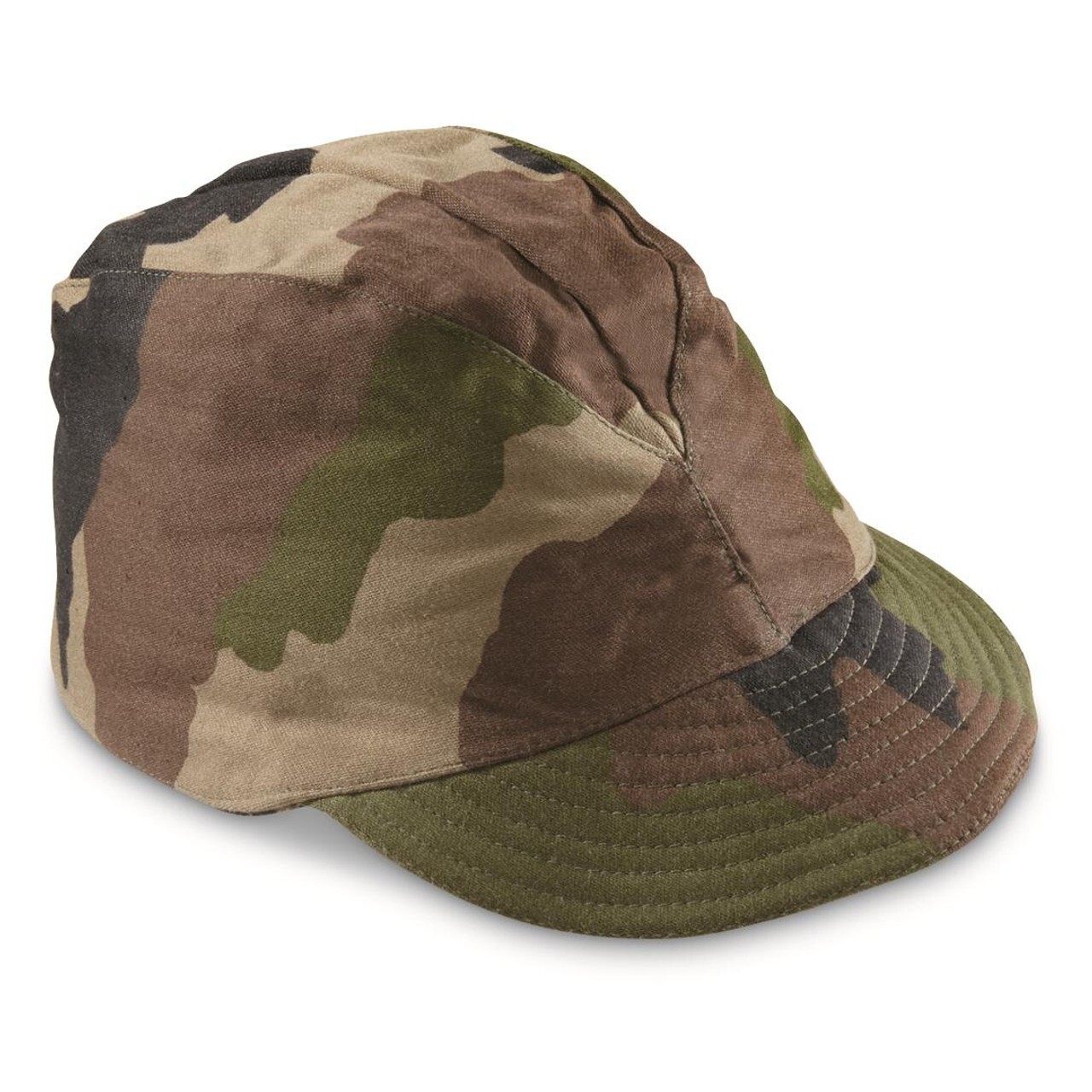 NEW French F2 Army Military CCE Woodland Camouflage Field Cap Hat Large (58) F1