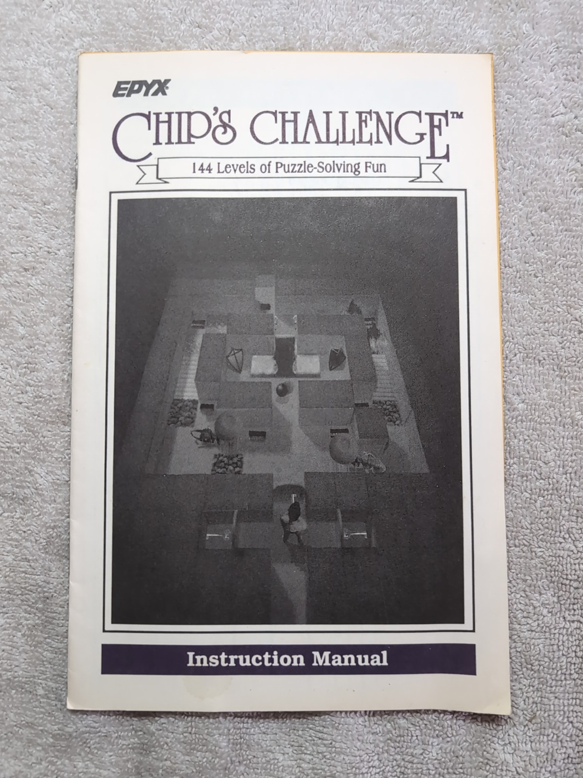 Chip's Challenge Manual 1991 Epyx
