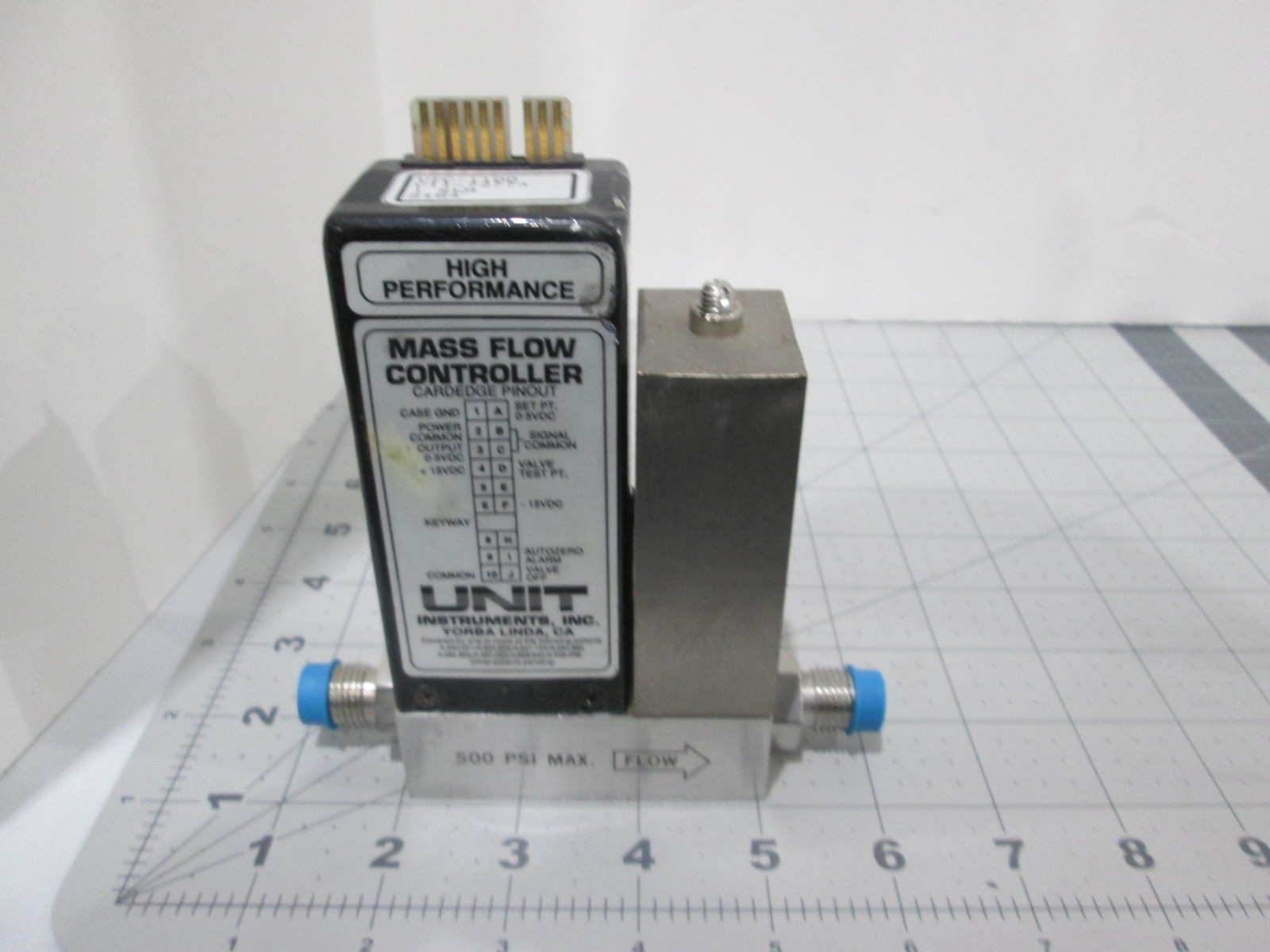Unit, UFC-1100, Mass Flow Controller, SiH4, 1 SLM, Used