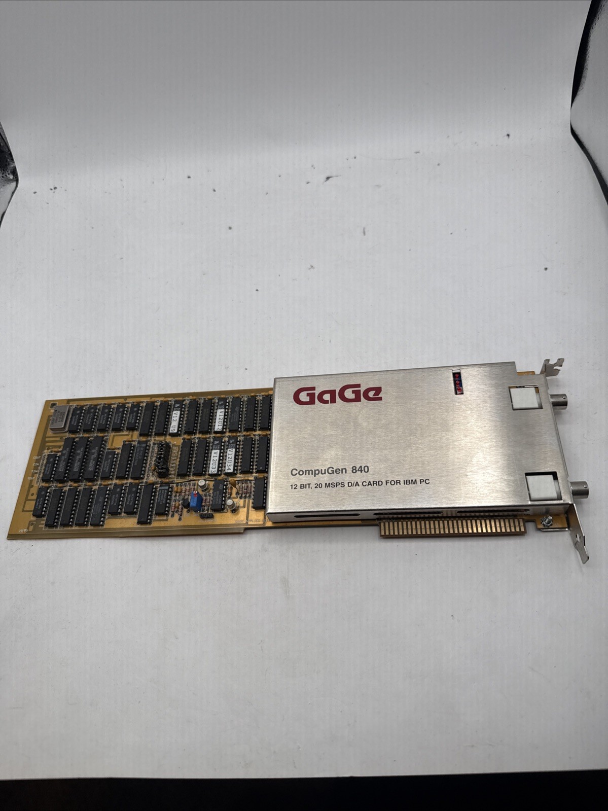 Gage Computer 840 12 Bit 20 Maps D/a Card For IBM PC