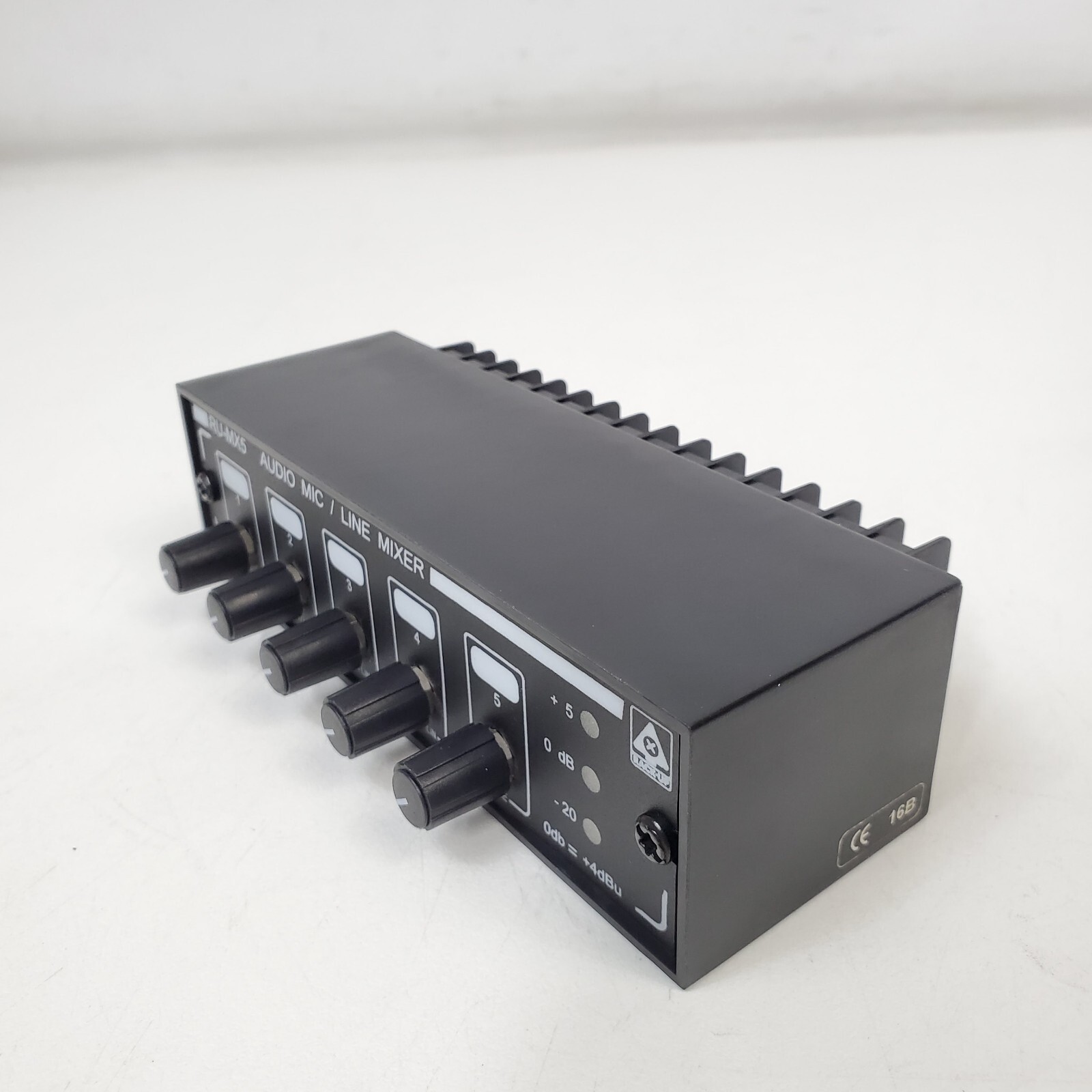 RDL Rack-UP RU-MX5 5 Input Channel Mic Line Mixer