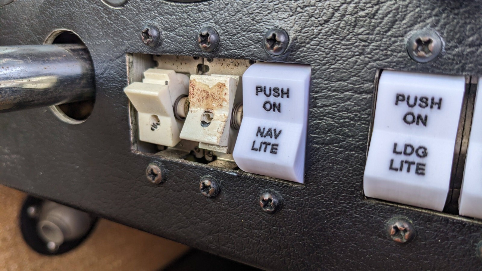 Pitot Heat Mooney Klixon Switch Cover