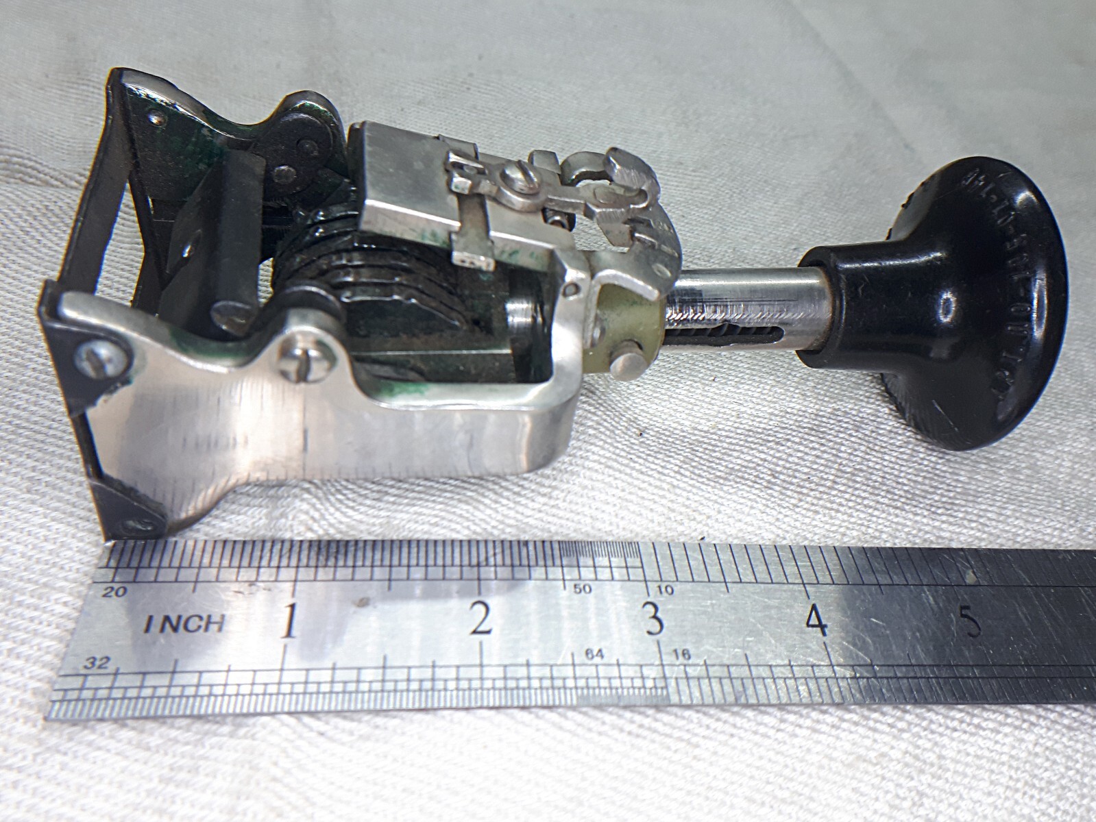 USSR Customs Date Stamp Automatic Numbering Machine. U.S. duties included!