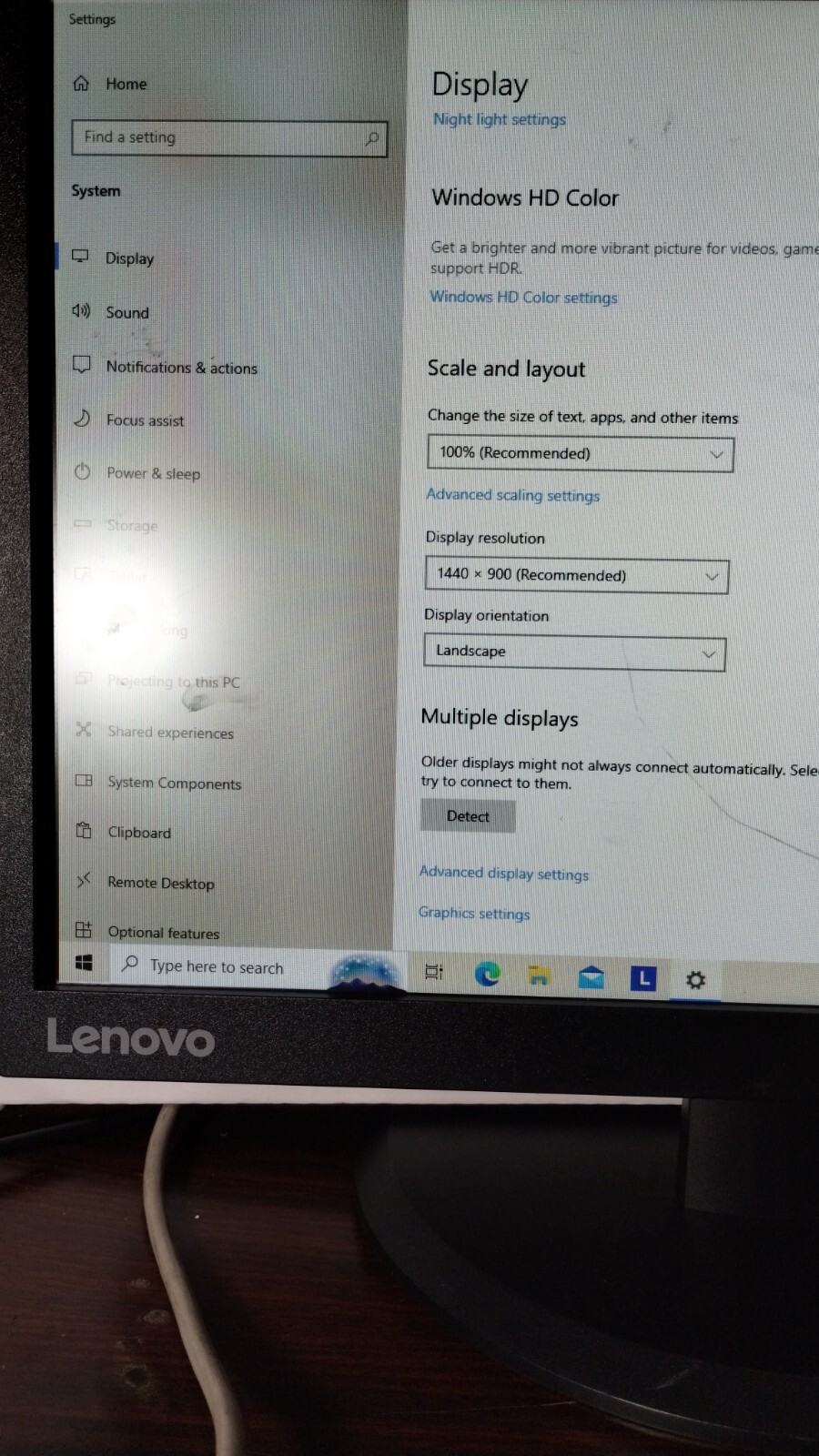 Monitor Lenovo ThinkVision E2054A 19.5" LED Backlit LCD Monitor 1440x900