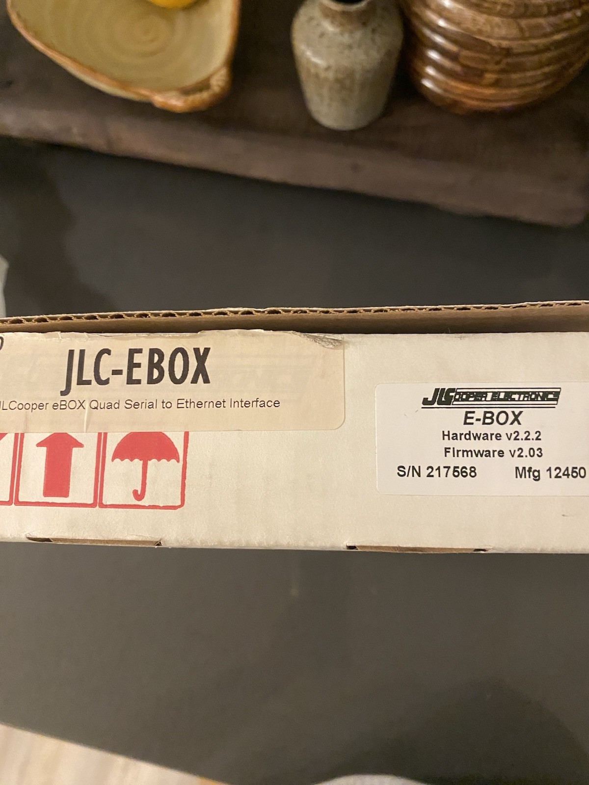 Jl Cooper E-Box Quad RS-232/422 GPI Hardware Interface 10/100 Base-T