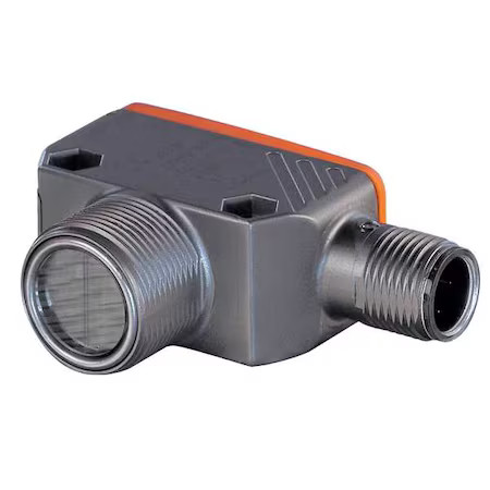 Ifm Ogp280 Polarized Retroreflective Photoelectric Sensor, M12, Right Angle,
