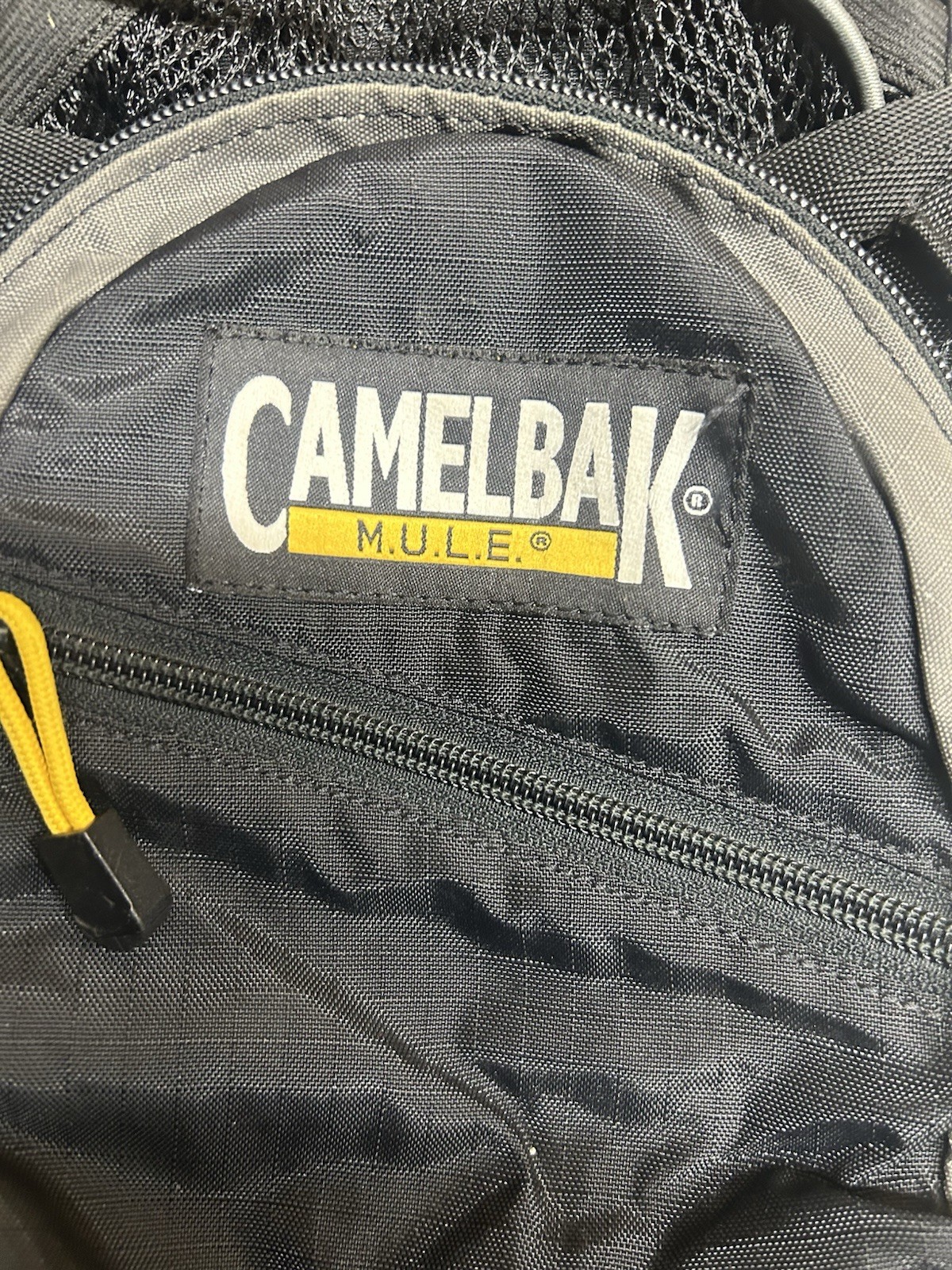 Camelbak M.U.L.E Mule Hydration Hiking Mountain Biking Backpack Gray No Bladder