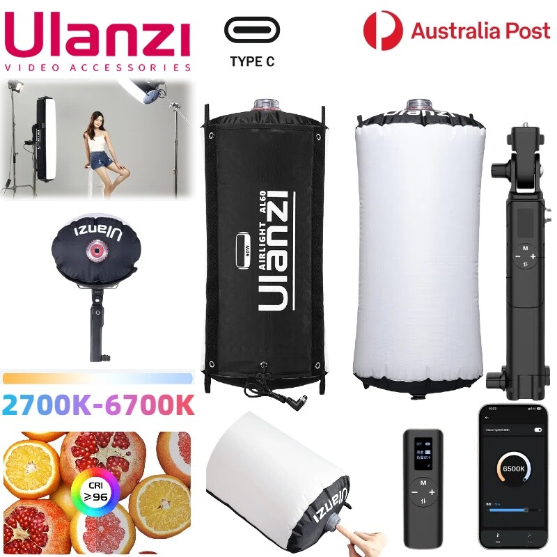 Ulanzi Inflatable Fill Light Photograph LED Tube Lamp Video APP Remote Control