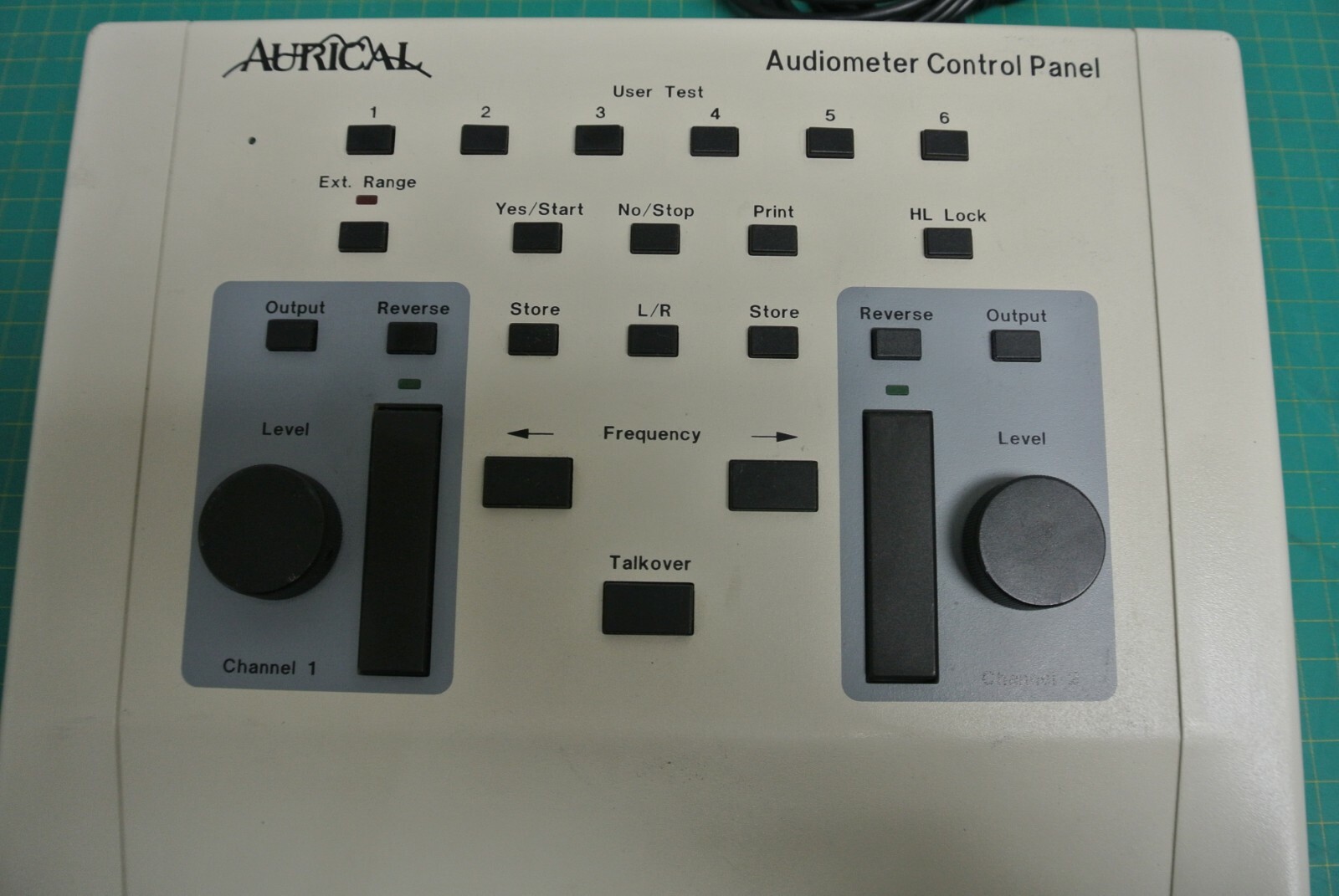 Madsen Aurical Audiometer Control Panel 8-03-550 2C-ACP