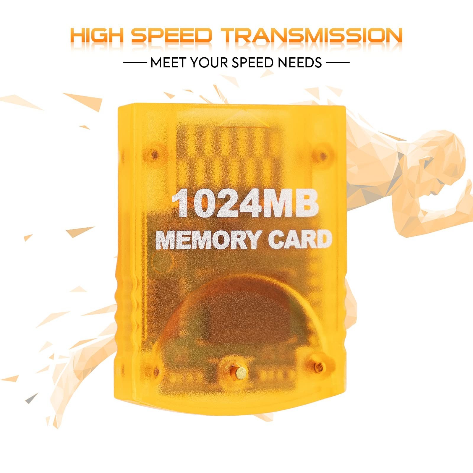 High-Capacity 1024MB Memory Card for Gamecube & Wii - Compatible Storage Solutio