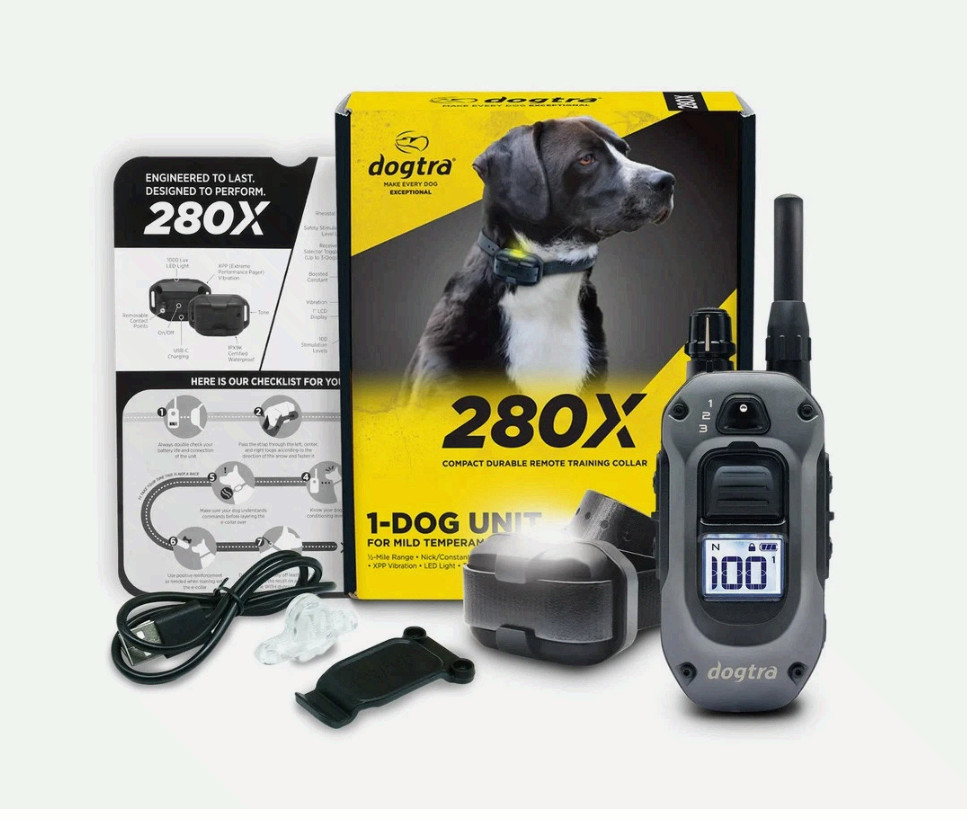 Dogtra 280X Remote Dog Training Collar 1/2 Mile Range