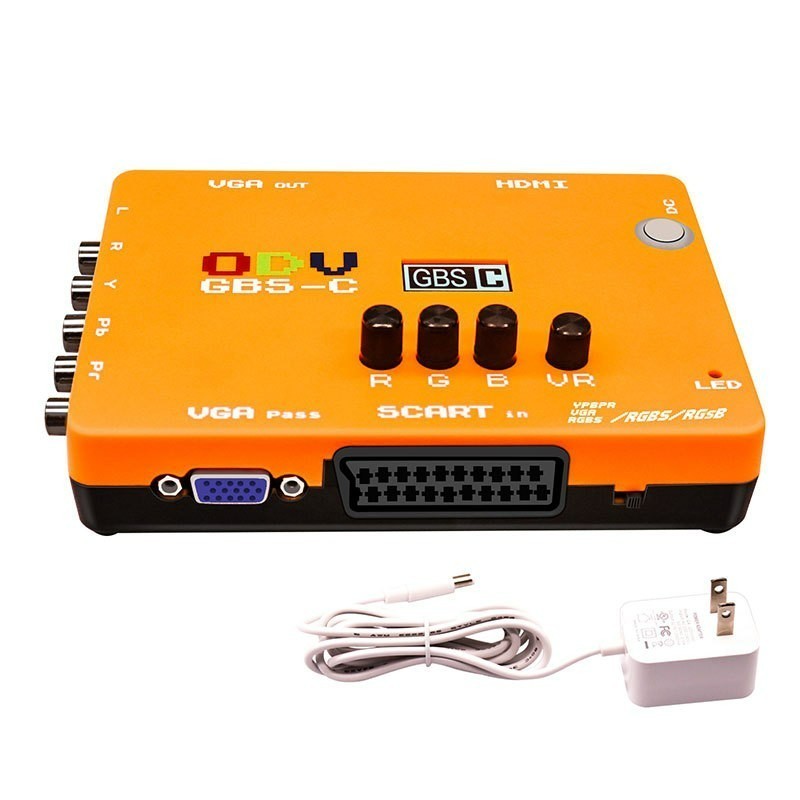 ODV-GBSC GBS Control Video Converter w/ Power Adapter for Traditional Consoles
