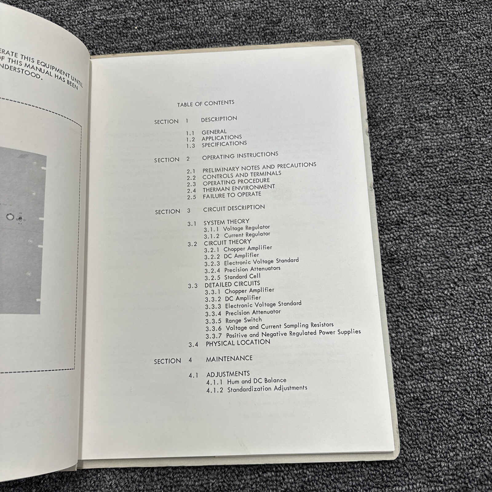 Kintel Cohu Model M10A-10 Meter Calibrator Technical Manual 1X-3