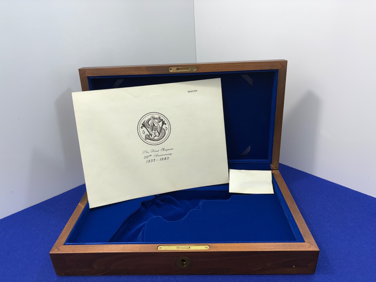 Vintage S&W Presentation Case – Model 27-3 “The First Magnum” 50th Anniversary