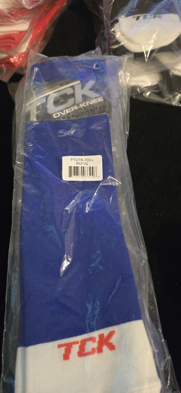TCK Over The Knee Pro Performance Long Baseball ,Softball ROYAL BLUE 5 PAIRS