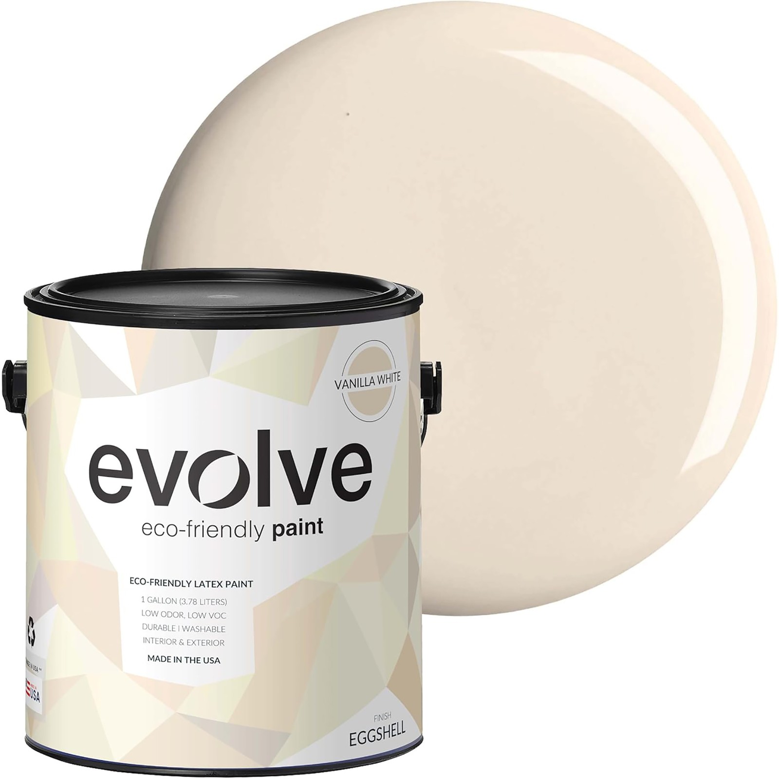 Evolve Paint & Primer: Interior & Exterior surfaces Vanilla White gal