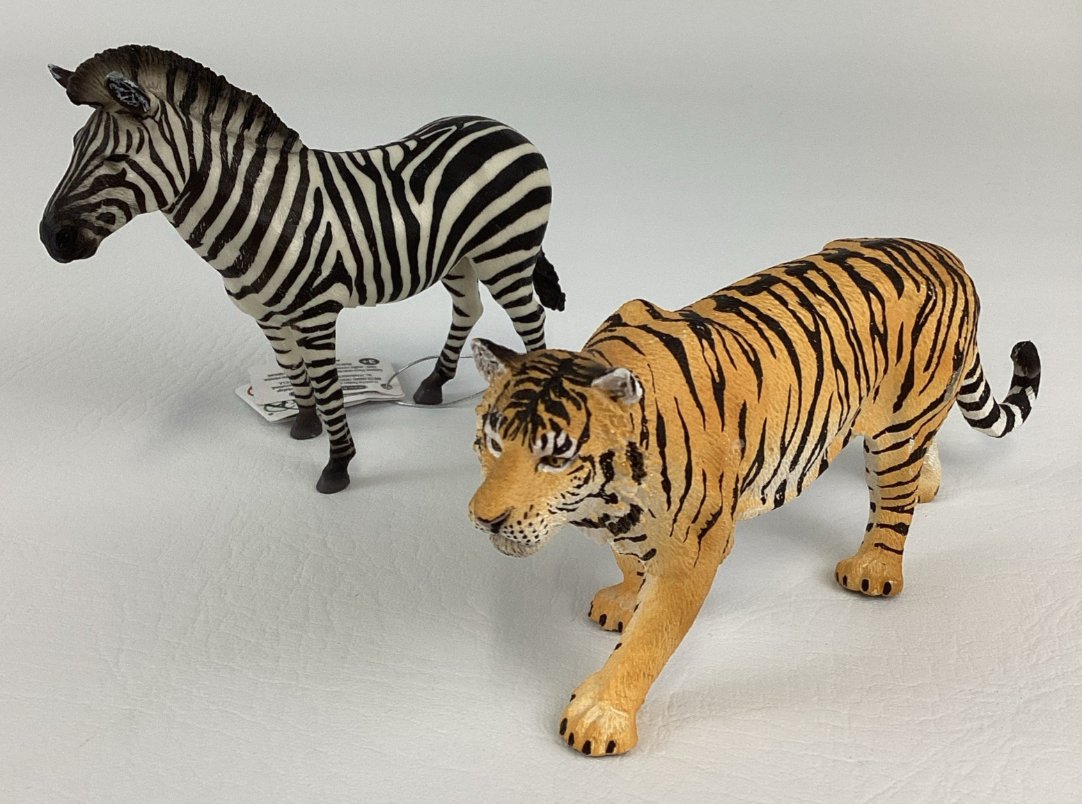 Collect A Realistic Animal Replica Action Figures Tiger Zebra Realistic Safari
