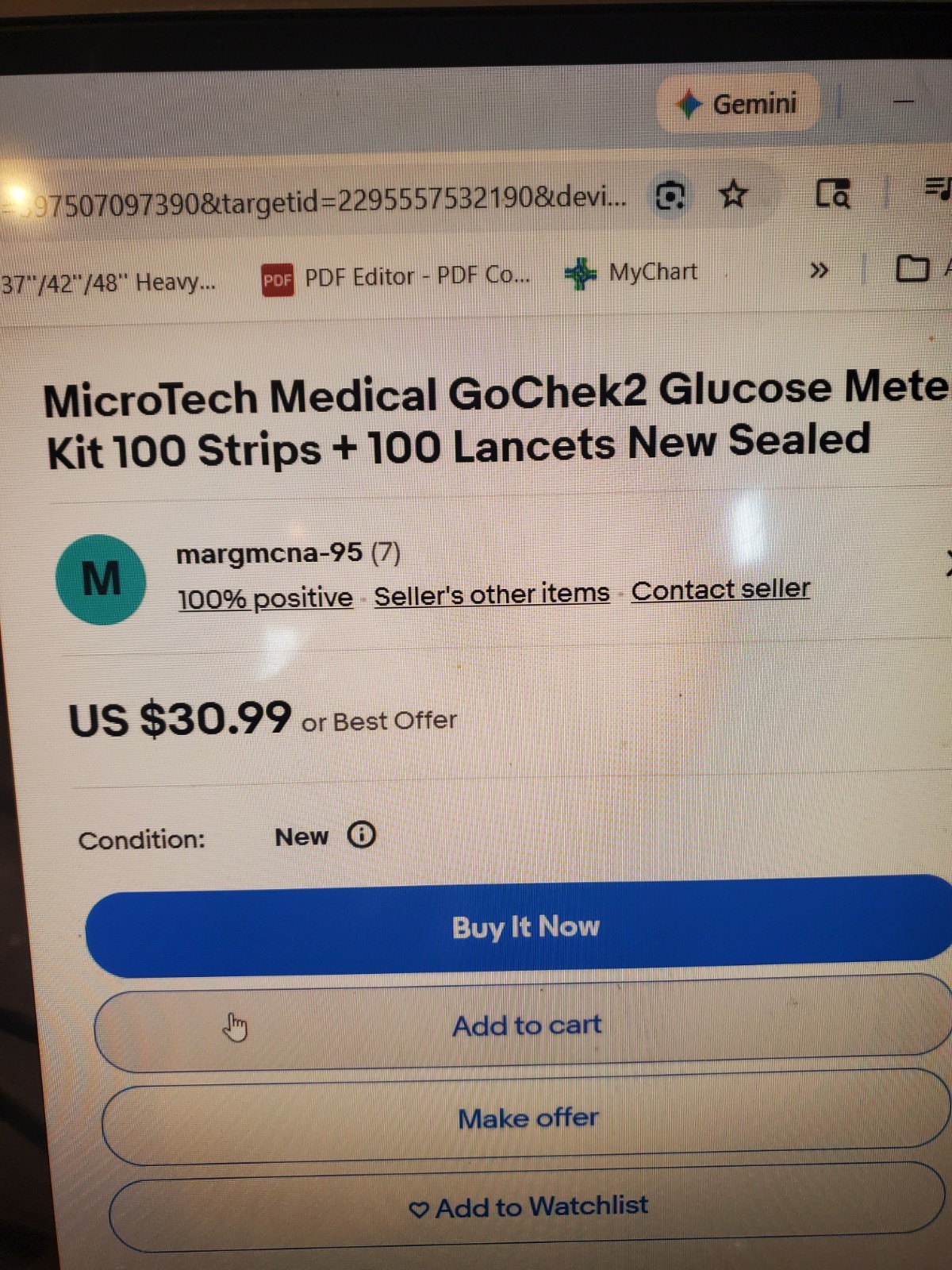 GO CHECK 2 DIABETIC KIT