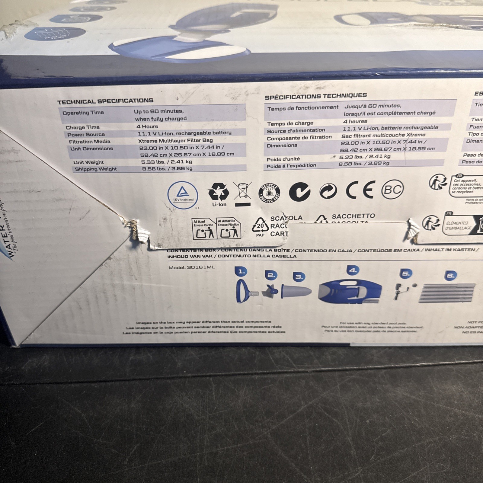 Pool Blaster MAX Li - POOL BLASTER (30161ML) OPEN BOX New