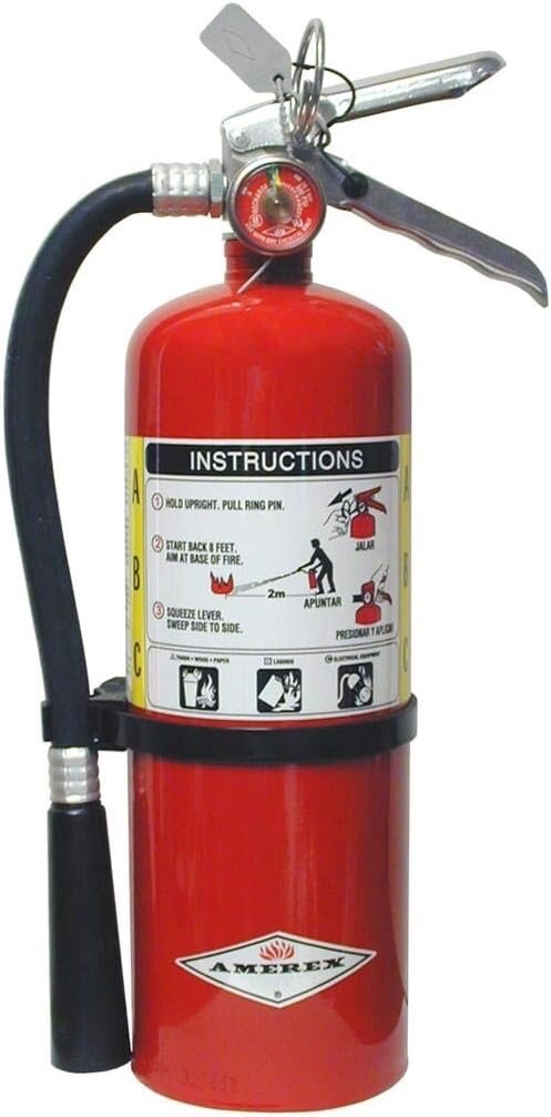 NEW AMEREX O.E.M. LOWER VALVE HANDLE COMPLETE ASSEMBLY 5-10lb FIRE EXTINGUISHER