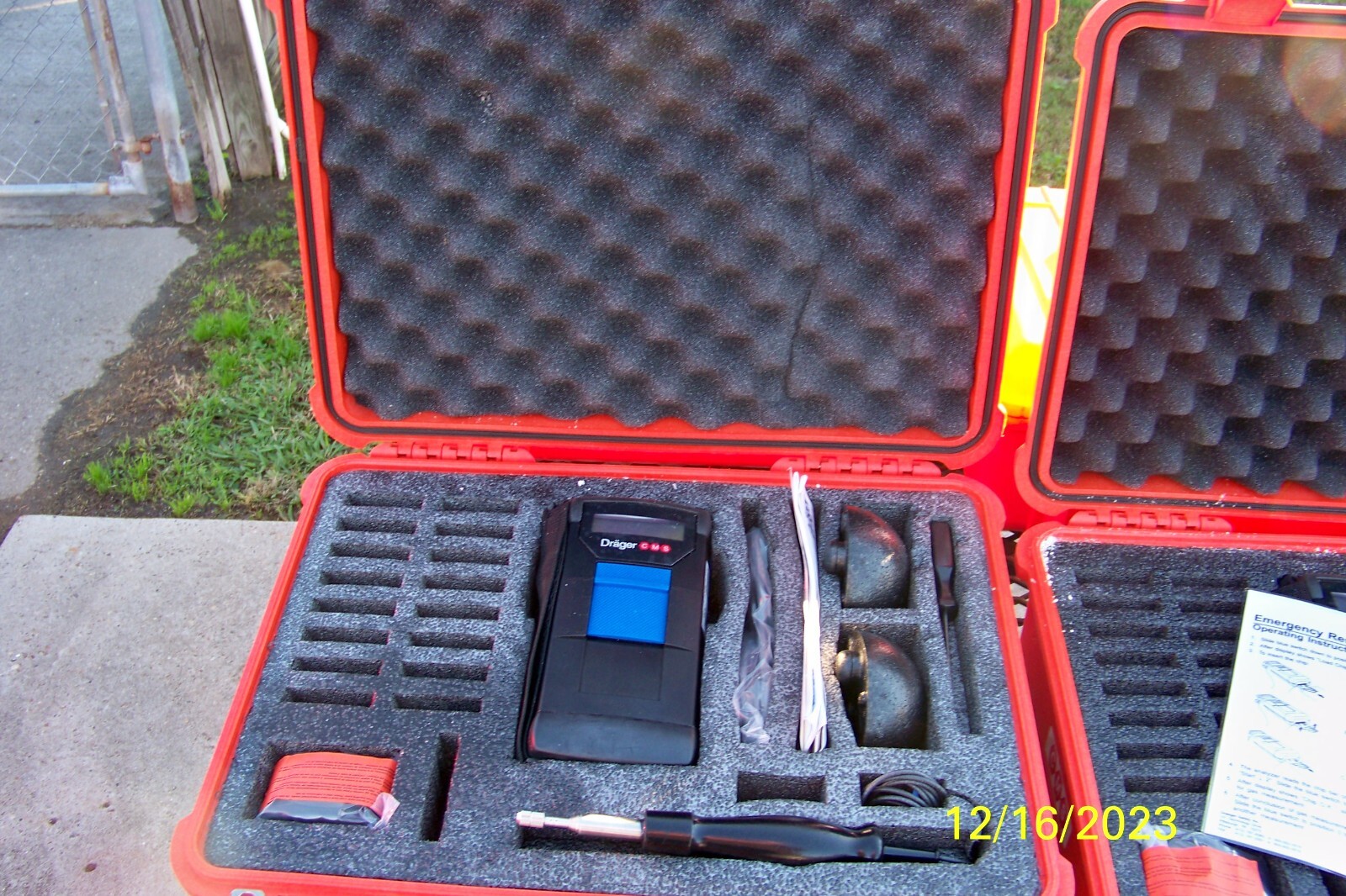 Drager CMS Emergency Response Kit
