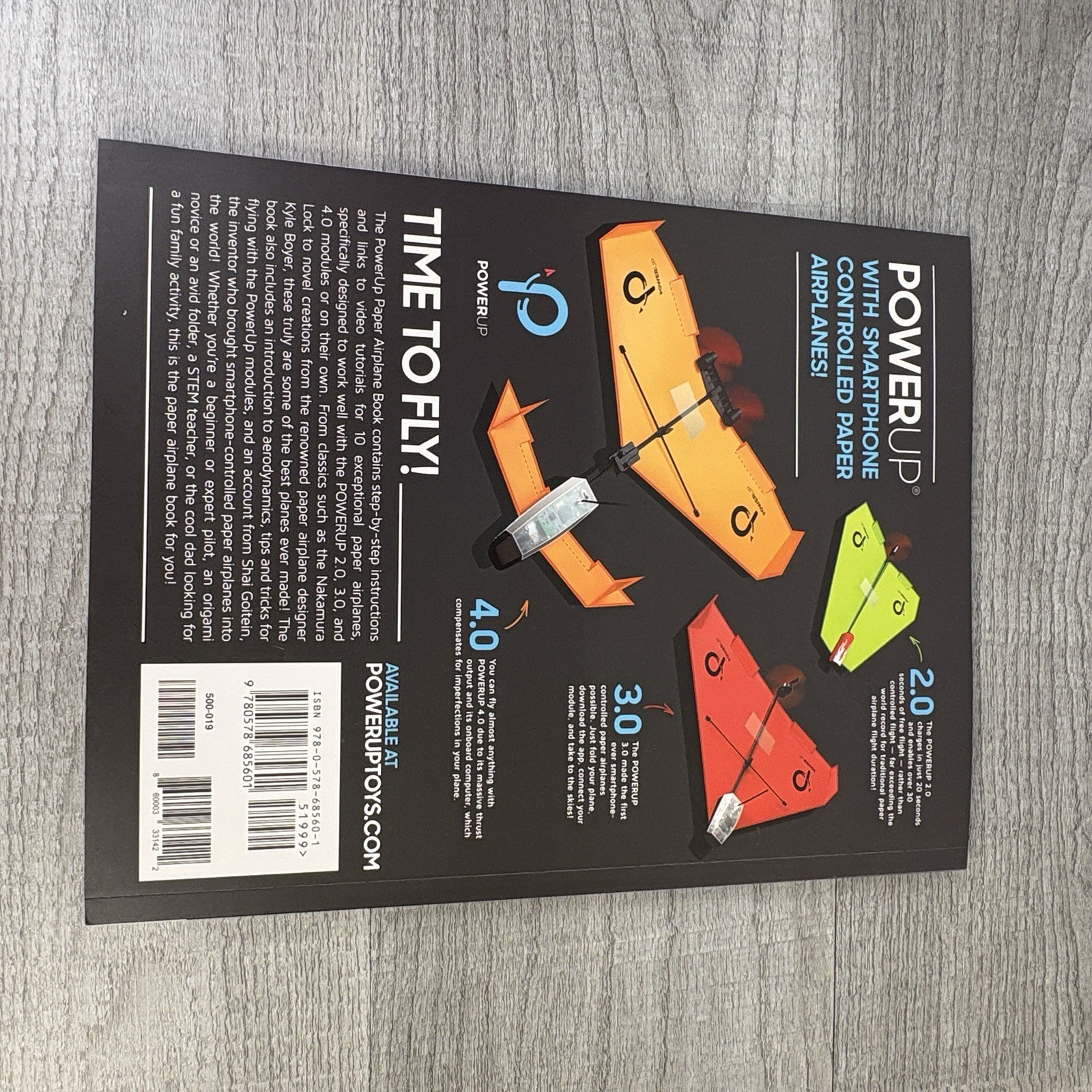 PowerUp 4.0 Bluetooth Paper Airplane Ultimate Bundle - Module, Book & Templates