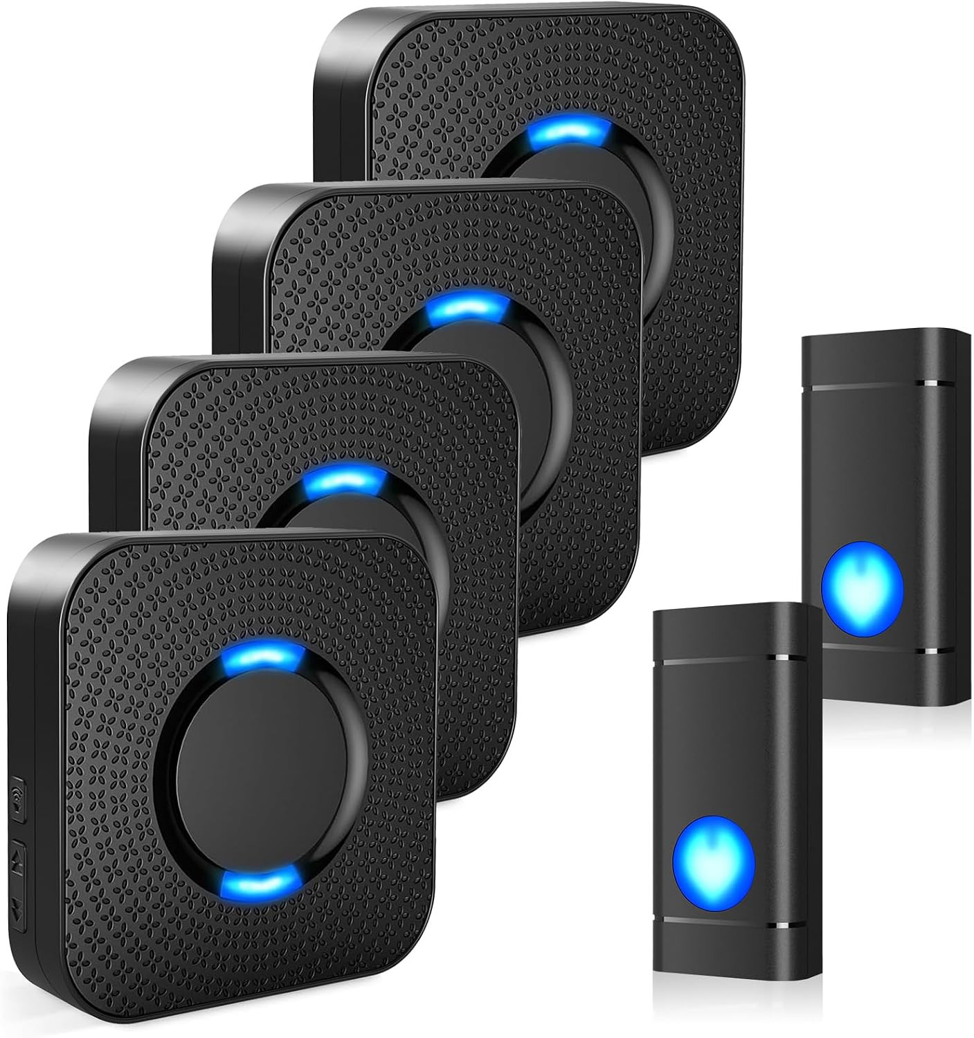 Wireless Doorbells for Home, Waterproof Door Chime Kit Operating at 1300-Ft 58 A