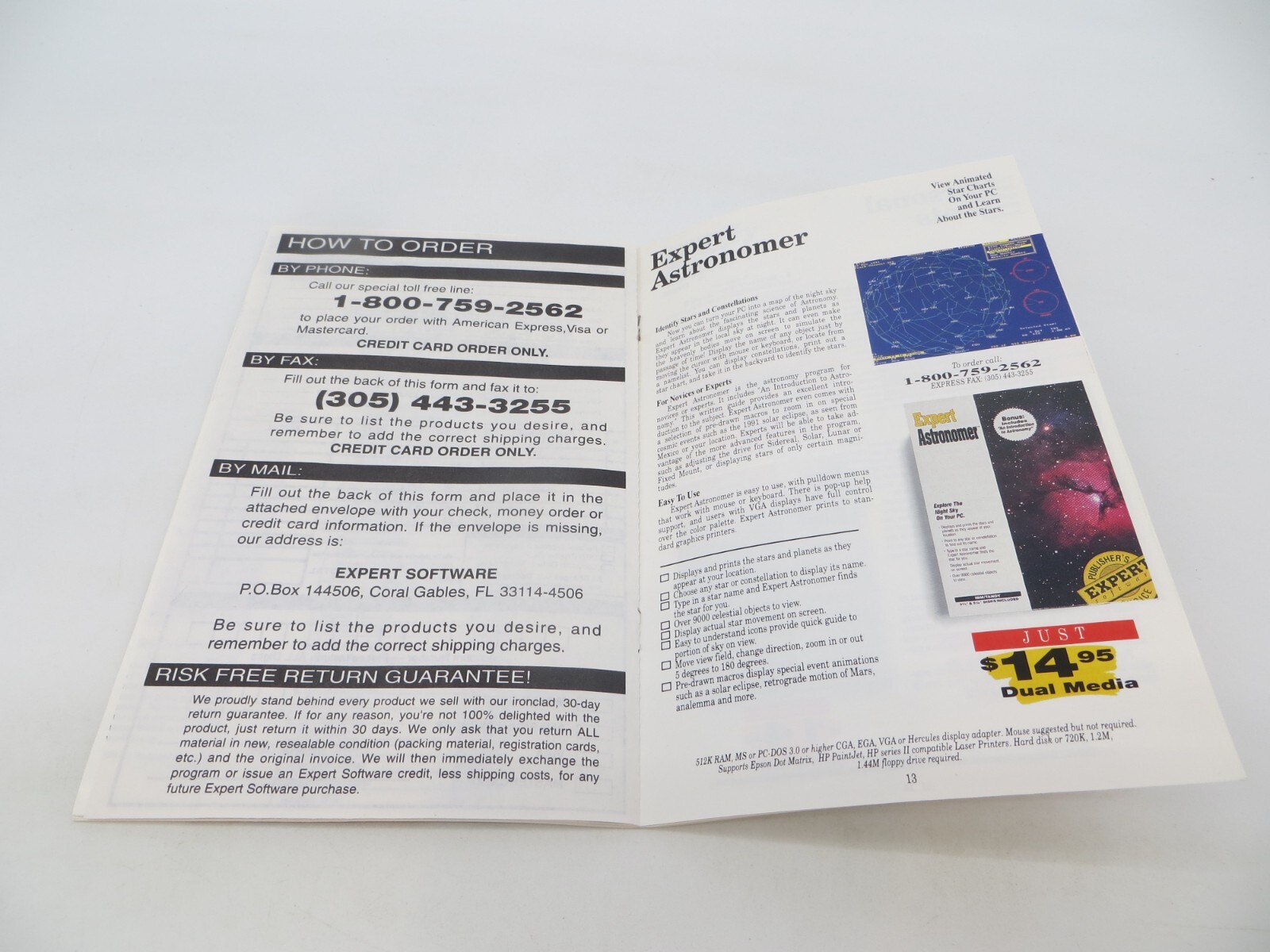 Expert Software Spring 1992 Catalog vintage computer reference