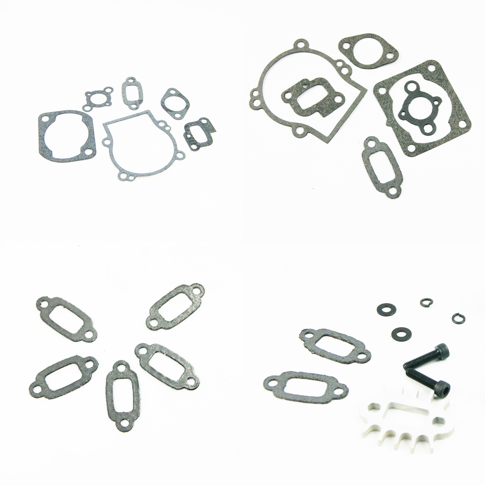 26-30.5cc 2 4 bolt engine Exhaust gaskets fit HPI Baja 5B 5T DBXL Rovan KM 1/5