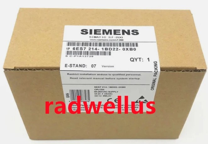 NEW IN BOX SIEMENS 6ES7 214-1BD22-0XB0 6ES7214-1BD22-0XB0