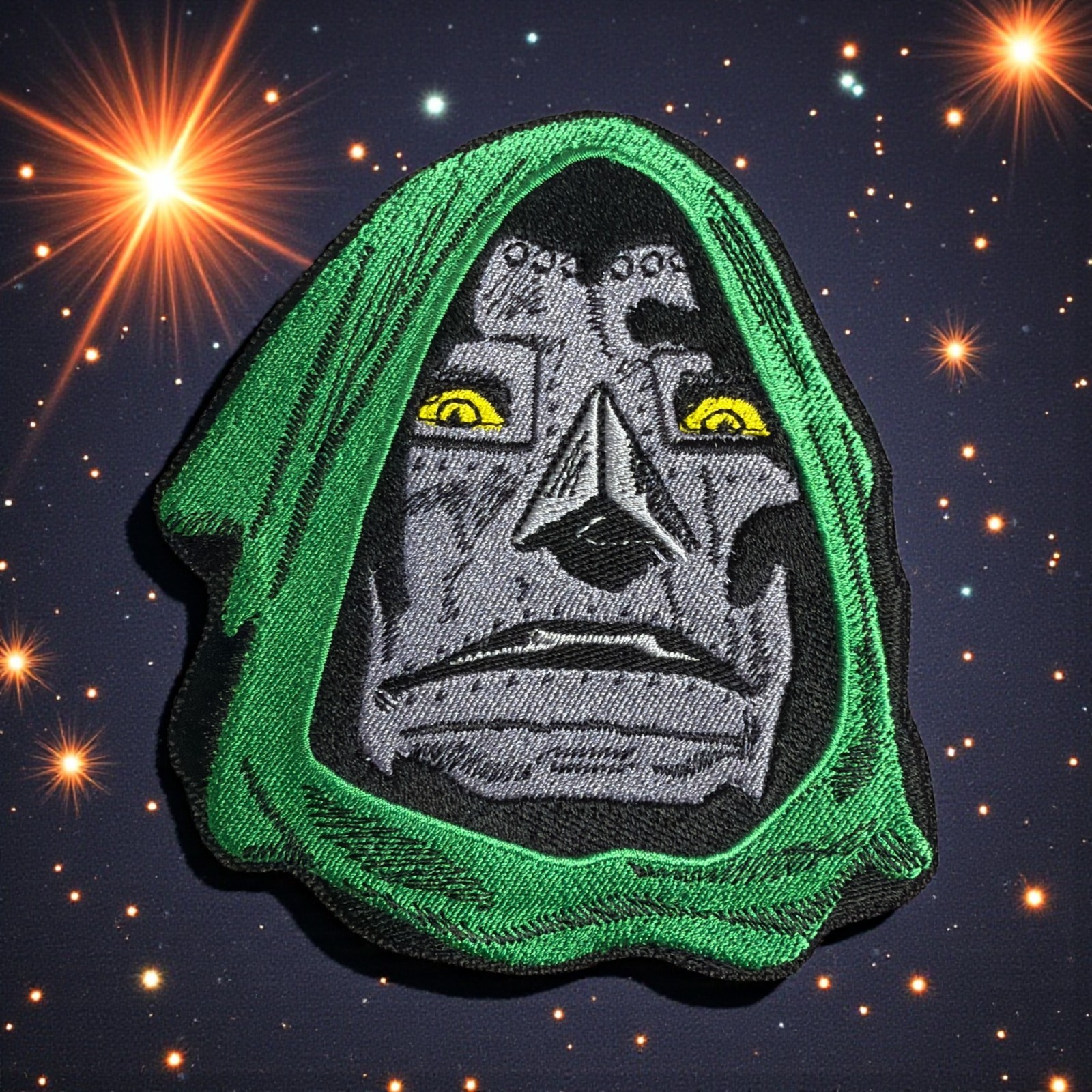 Dr Doom Embroidery Patch Multi Sizes 3" - 6.5"