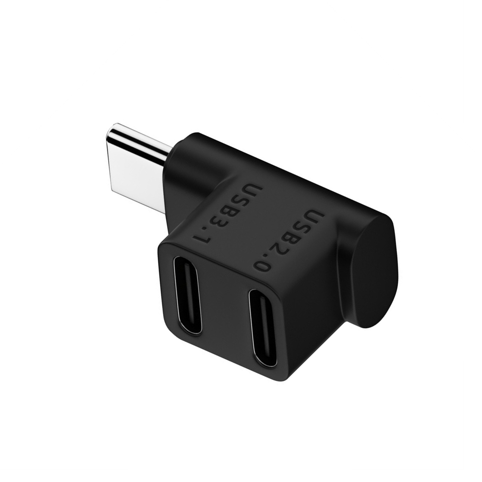 NEW 2in1 100W U-Shaped Right Angle USB-C Type Extension Connecter For Steam Deck
