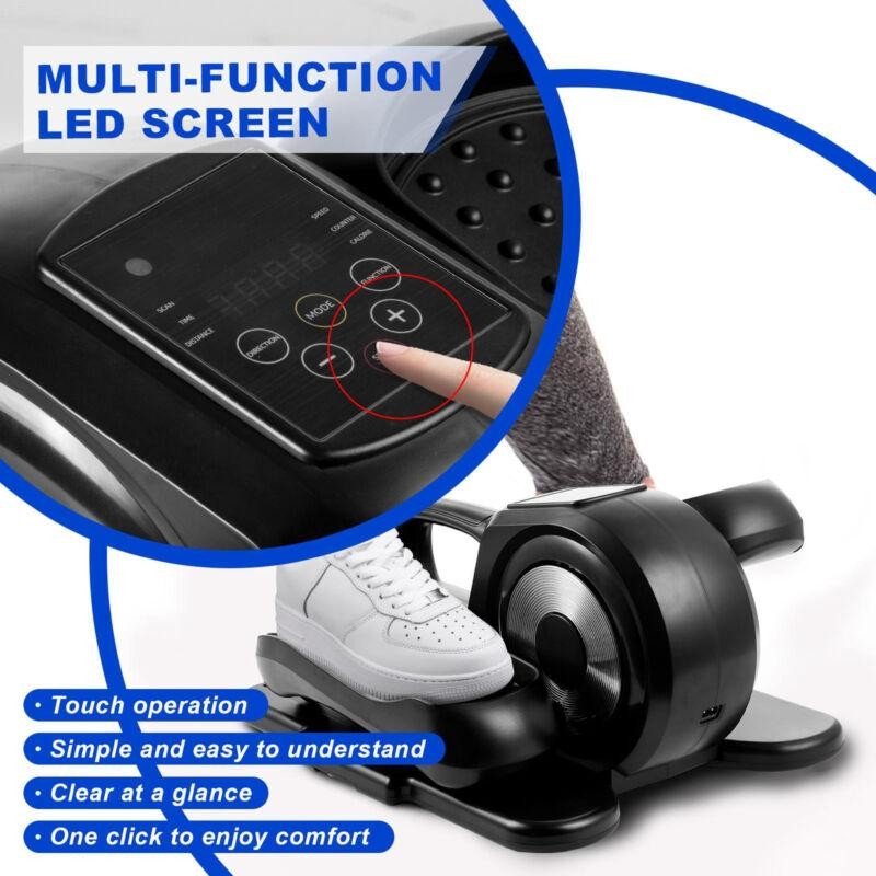 Ellipse Electric Elliptical Machine Under Desk Leg Exercise Speed Adjust