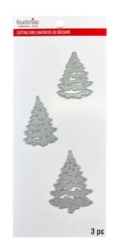Recollections Christmas Tree Cutting Dies Holidays Winter 3 pc Set