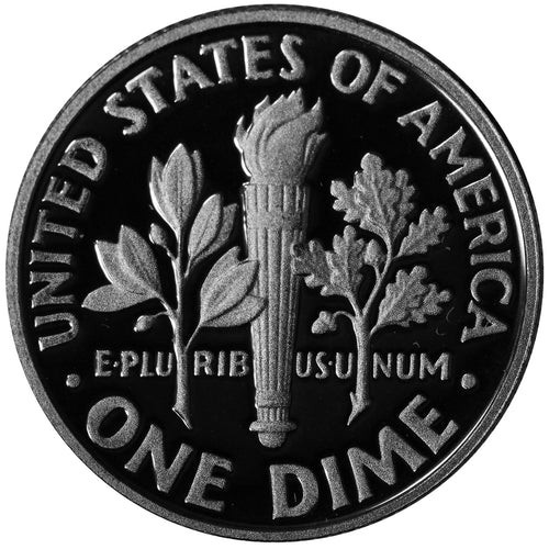2003 Silver Proof Dime Roosevelt 90% Silver Deep Cameo Proof Gem BU .072 oz