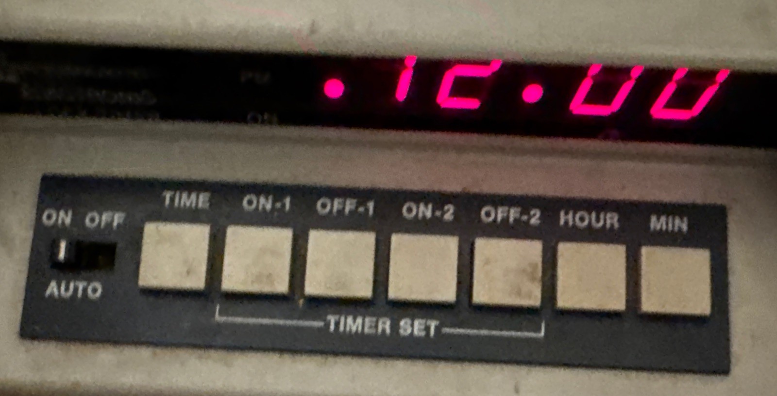 Intermatic EN1911 Electronic Clock-Timer Dual Event LED Display Tested
