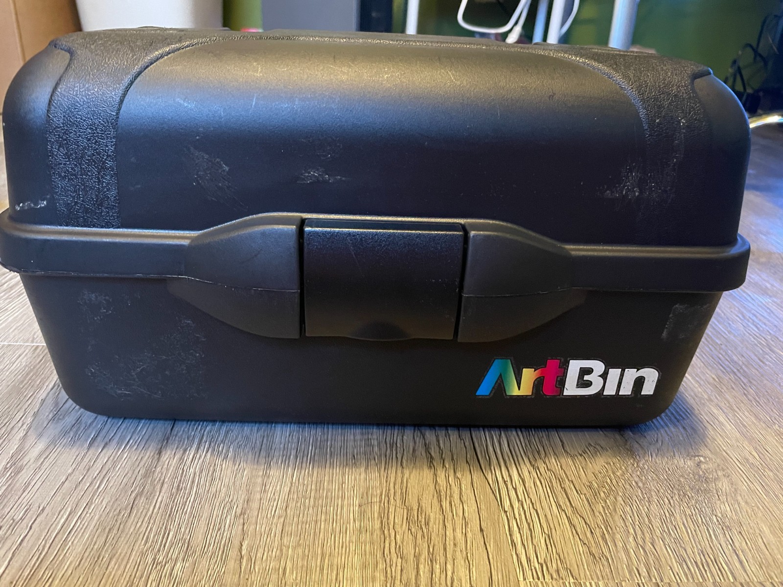 Rare Vintage ARTBIN by Flambeau, 2 Tray Art Bin / Tackle Box, Black | USED