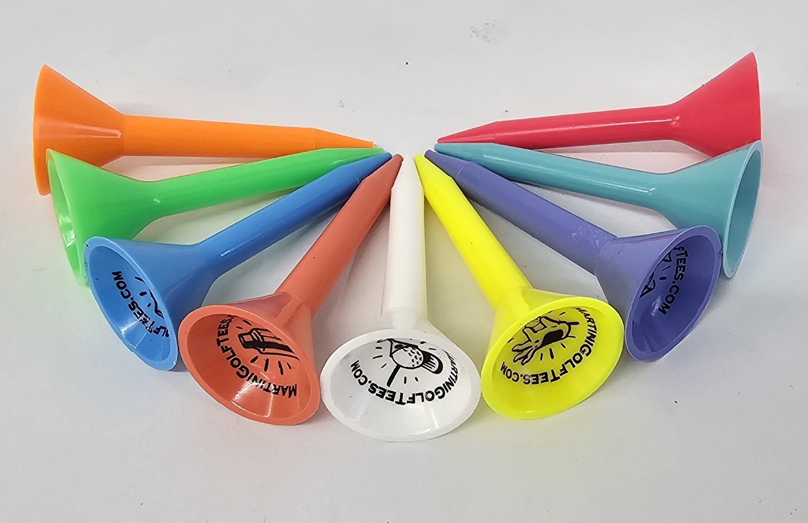 New AUTHENTIC Martini Golf Tees Step Up or Regular (2" - 2.75" - 3.25")